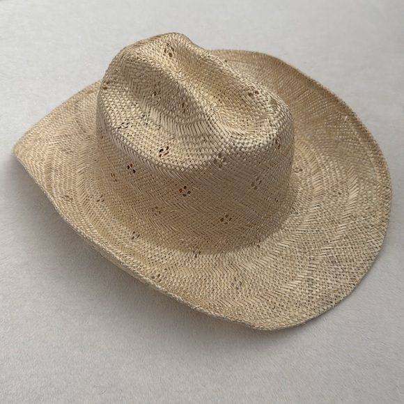 {NWT} Lack of Color | Free People Desert Rose Sisal Hemp Straw Cowboy Hat (L) - Picture 15 of 16